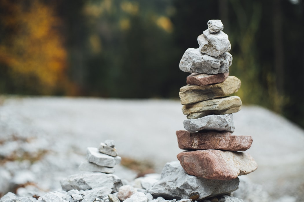 Rock cairn